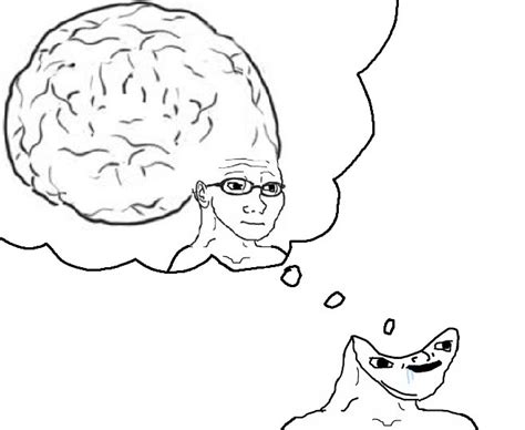 brain wojack|wojak meme explained.